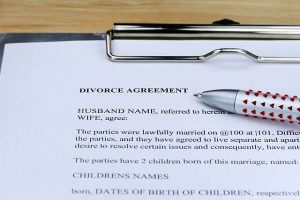 divorce paperwork